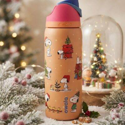 XFZ235 - TERMO NAVIDEÑO DE PERSONAJES x "OWALA" 32 ONZAS (1 PZA)