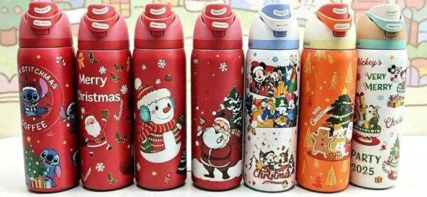 XFZ235 - TERMO NAVIDEÑO DE PERSONAJES x "OWALA" 32 ONZAS (1 PZA)