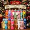 XFZ235 - TERMO NAVIDEÑO DE PERSONAJES x "OWALA" 32 ONZAS (1 PZA)