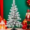 5340 - MINI ARBOL DE NAVIDAD ESCARCHADO (1 PZA)