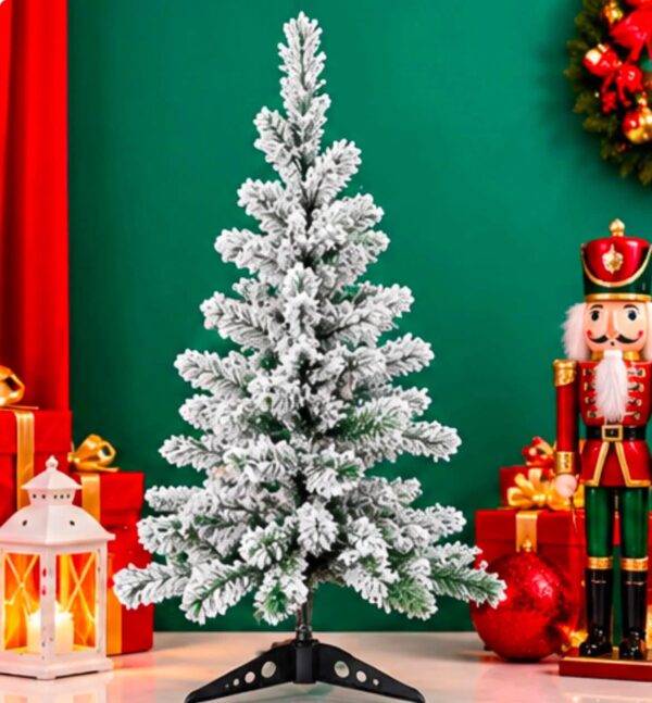 5340 - MINI ARBOL DE NAVIDAD ESCARCHADO (1 PZA)