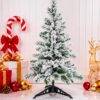 5340 - MINI ARBOL DE NAVIDAD ESCARCHADO (1 PZA)
