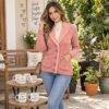 4954 - CARDIGAN DE PUNTO ABORREGADO PREMIUM PARA DAMA (1 PZA)
