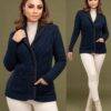 4954 - CARDIGAN DE PUNTO ABORREGADO PREMIUM PARA DAMA (1 PZA)