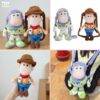 HM26Q-103 - DUO DE PELUCHE TIPO MOCHILA TOY STORY (1 DUO )