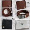S8106- CARTERA Y CINTURON LACOSTE PREMIUM CON CAJA. (1 PZA)
