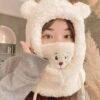 GDG034A - GORRO ABORREADO "KAWAII" DE OSO (1 PZA)