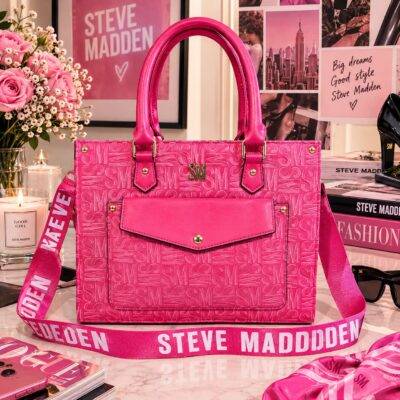811 - BOLSO CON BOLSILLO DELANTERO x "STEVE MADDEN" (1 PZA)