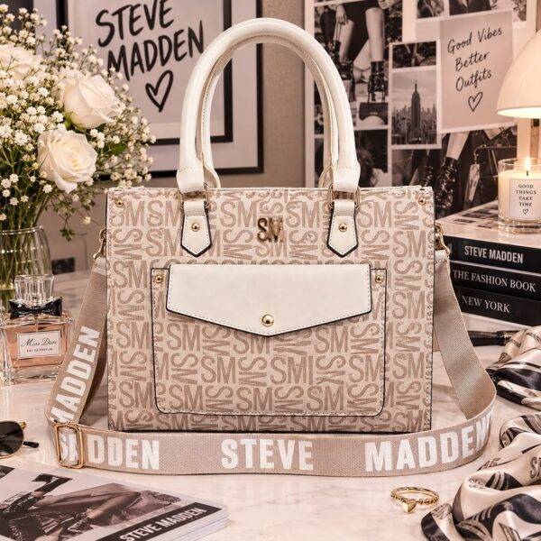 811 - BOLSO CON BOLSILLO DELANTERO x "STEVE MADDEN" (1 PZA)