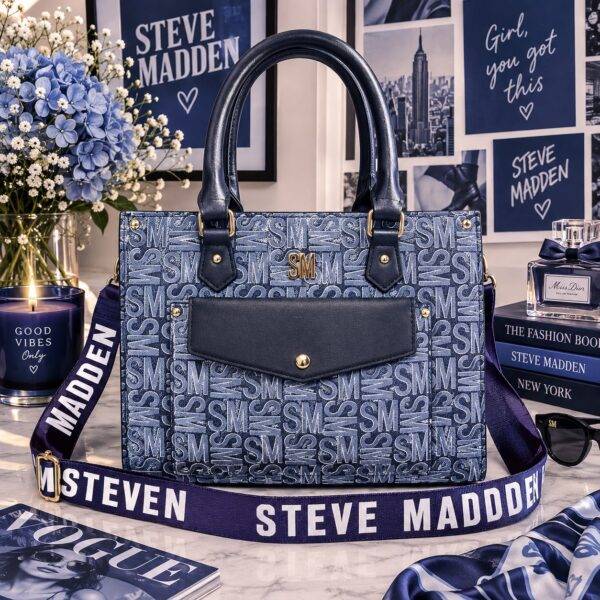 811 - BOLSO CON BOLSILLO DELANTERO x "STEVE MADDEN" (1 PZA)