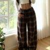 MK1616 - PANTALON/PIJAMA DISEÑO "FRANELA" AFELPADO PREMIUM (1 PZA)
