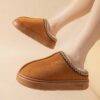 910005 - PANTUFLAS "TIPO ZUECO" AFELPADAS PARA DAMA (1 PZA)