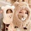 GDG034A - GORRO ABORREADO "KAWAII" DE OSO (1 PZA)