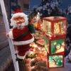 SCEA - ADORNO SANTA CLAUS ESCALERA ELÉCTRICA (1 PZA)