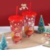 LU3148 - DUO DE VASOS "MAGICOS NAVIDEÑOS" (1 DUO)
